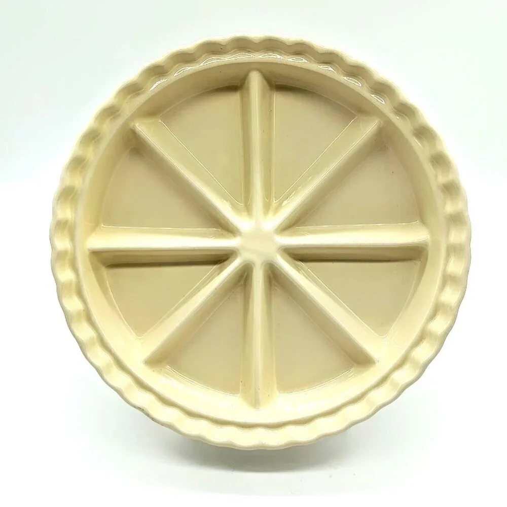 Chantal 7.25-Inch Round Ceramic Scone Baking Dish NWT